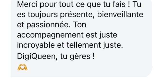 Accompagnement incroyable