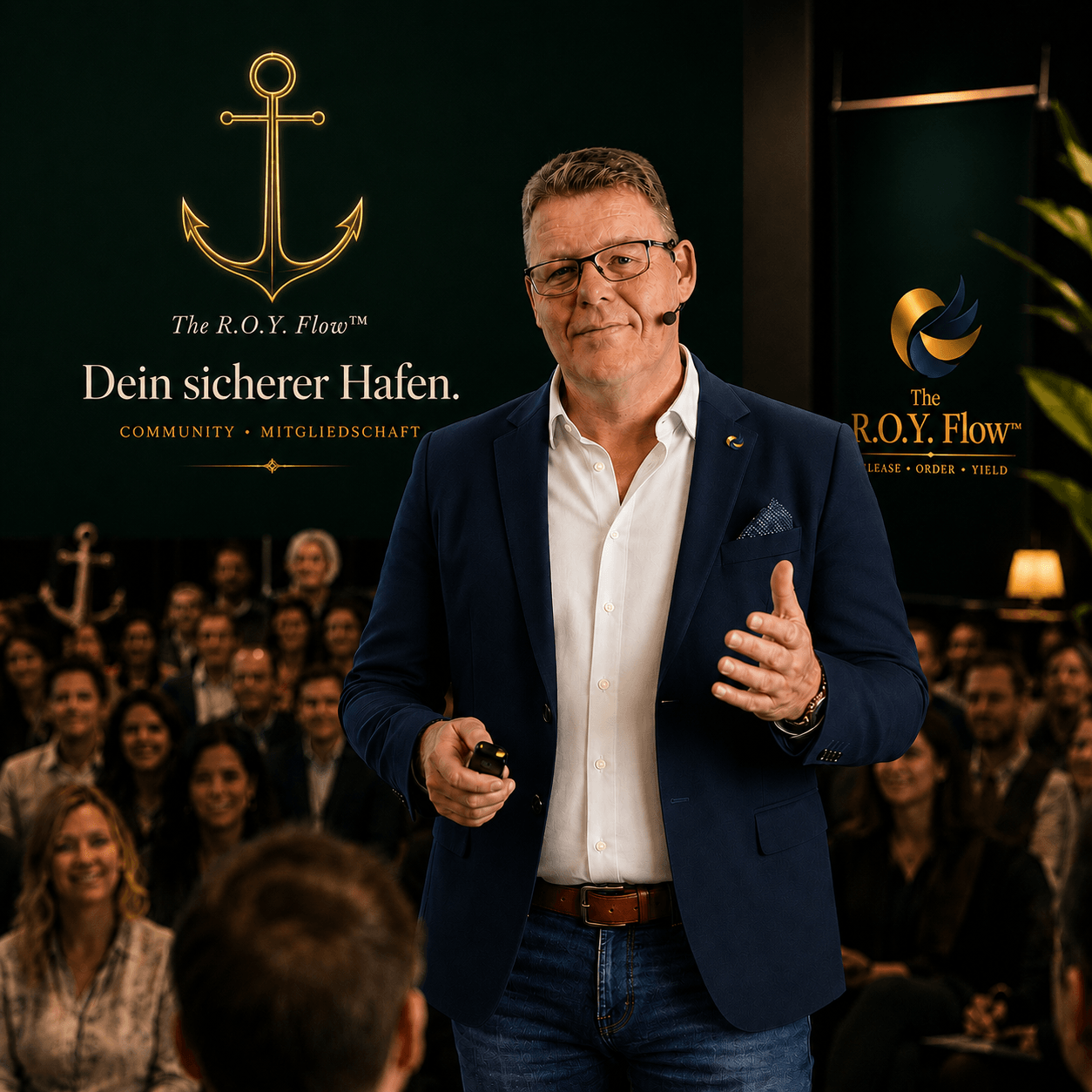 R.O.Y. Flow Community - geschützter Raum für Live-Gruppenbegleitung