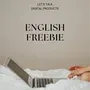 ENGLISH FREEBIE