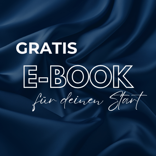 Laptop, Kaffeetasse, Titel Gratis E-Book für deinen Start