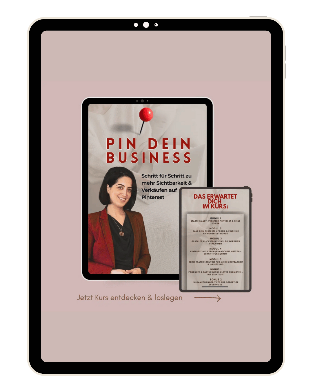 Laptop, Kaffeetasse, Titel Gratis E-Book für deinen Start