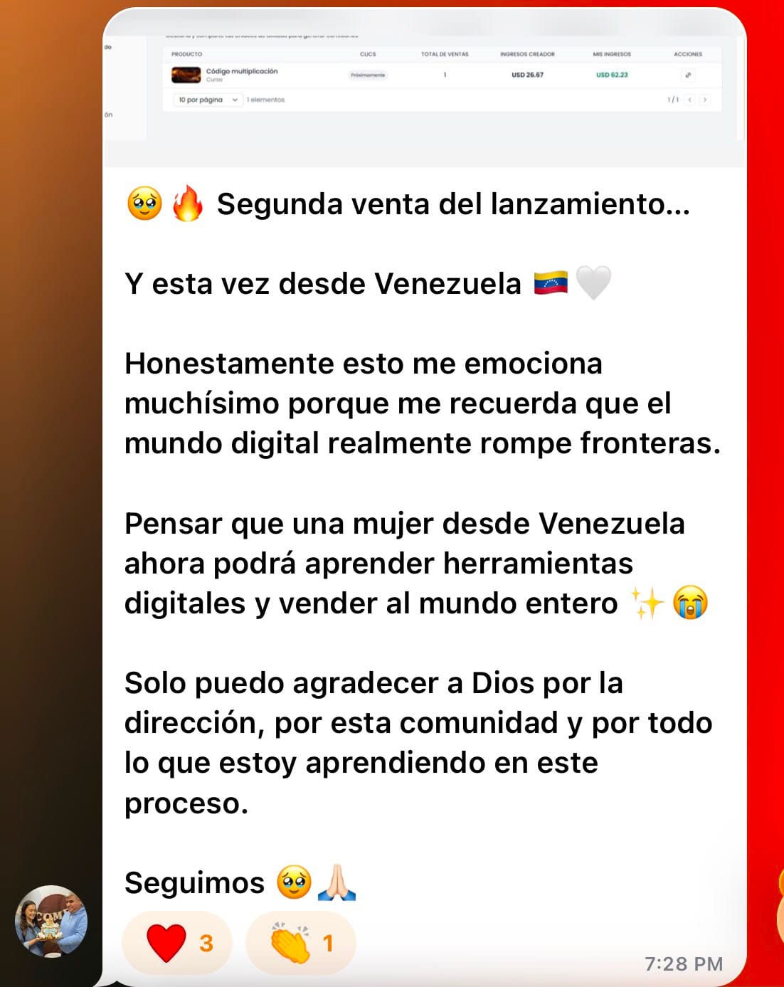 Testimonio de una alumna de Código Multiplicación