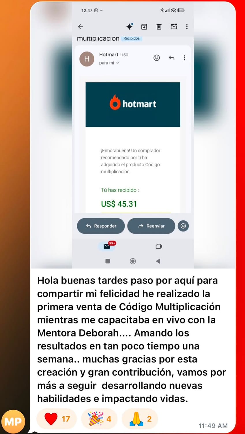 Testimonio de una alumna de Código Multiplicación