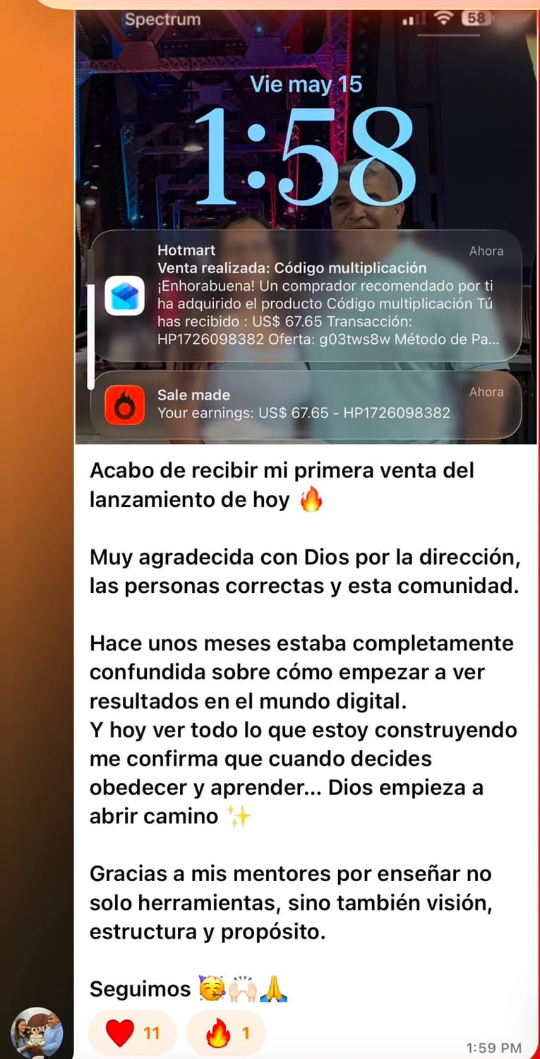 Testimonio de una alumna de Código Multiplicación