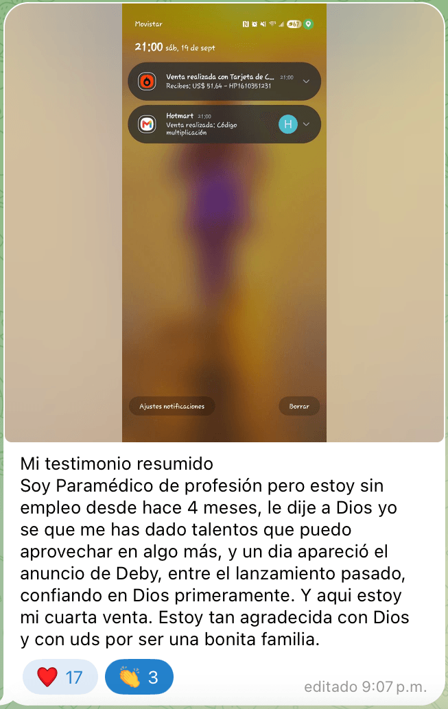 Testimonio: Paramédica, ya va por su cuarta venta