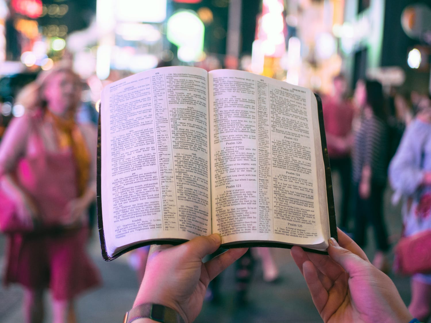Bible being held in city