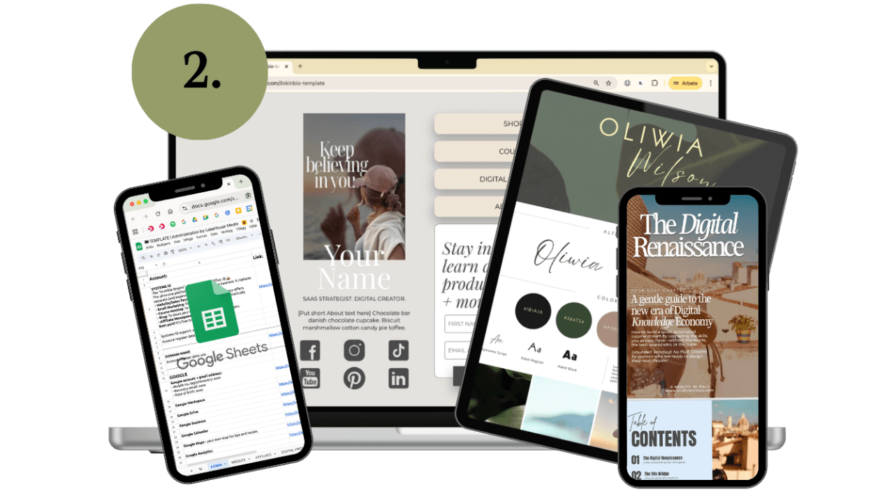 Digital toolbox for midlife women Italy