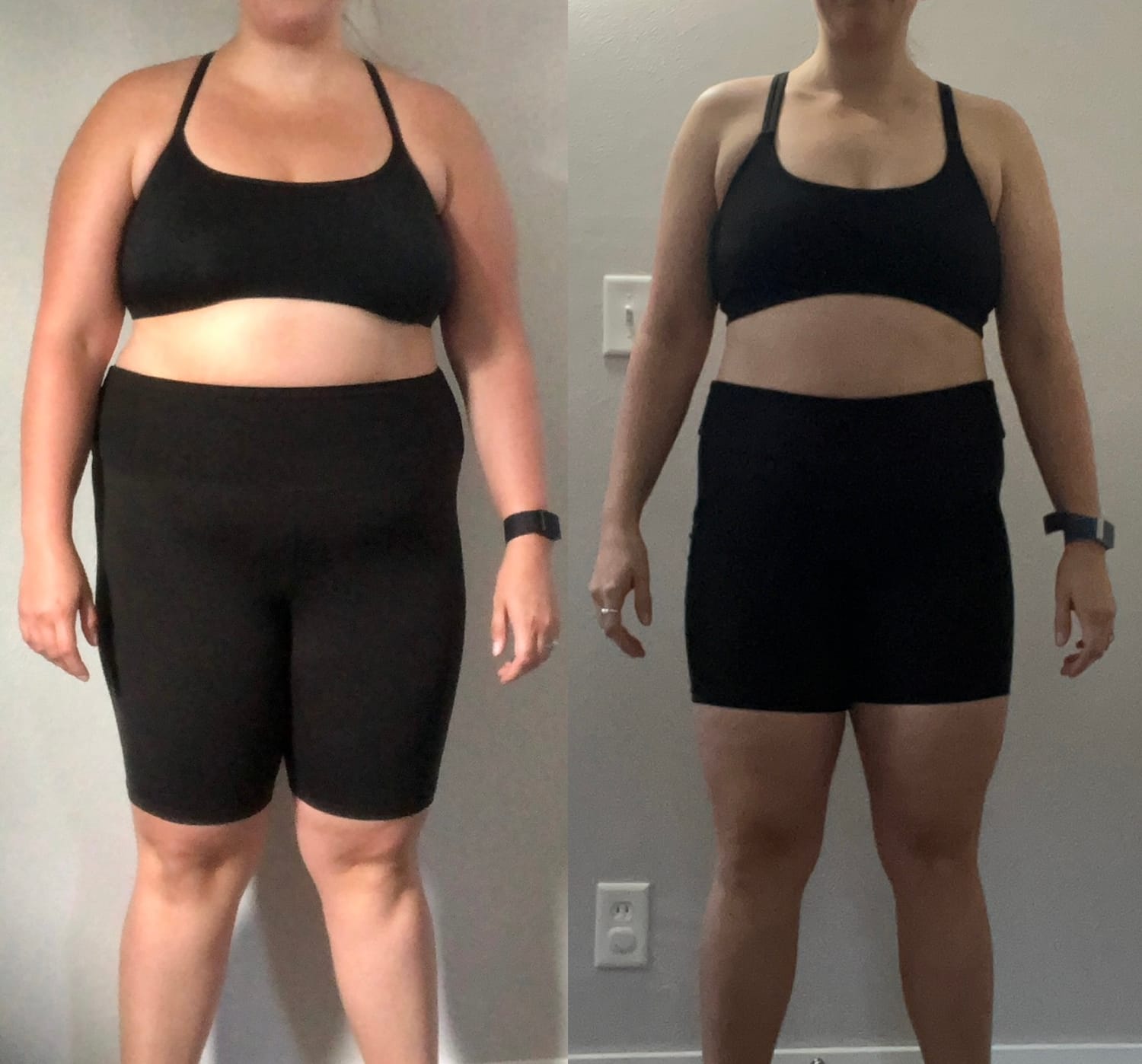 Client progress photo comparison 4