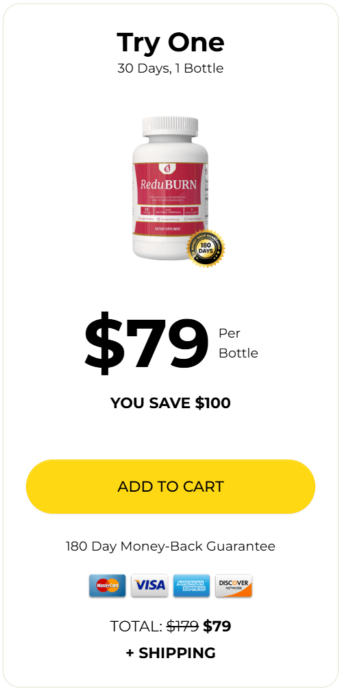 reduburn buy now 1 bottle