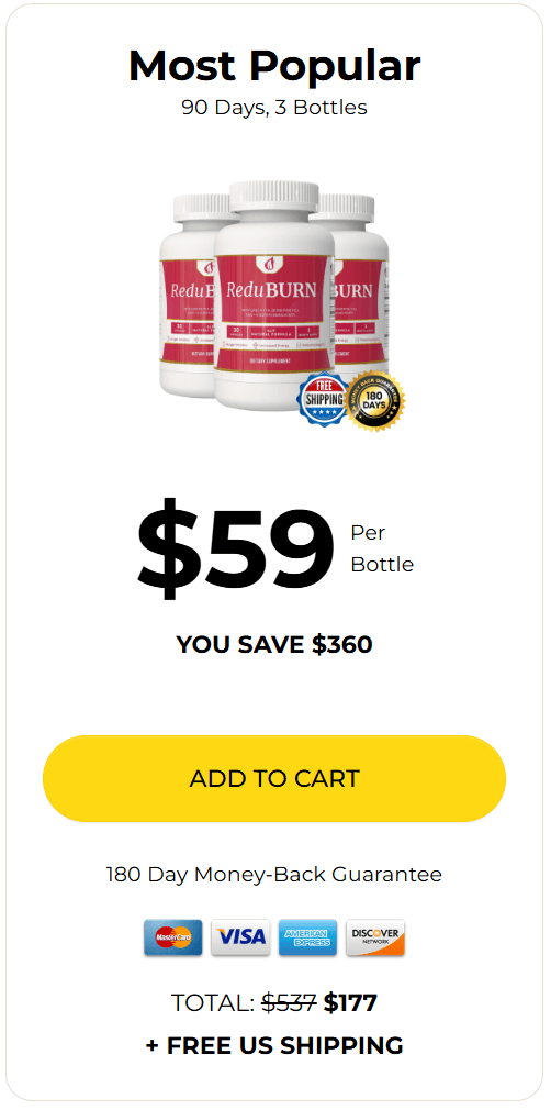 reduburn buy now 3 bottles