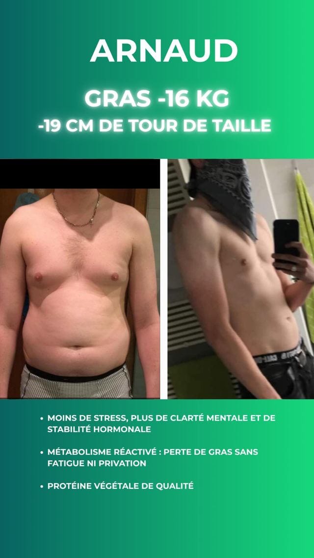 Transformation Arnaud avec VEGAFIT