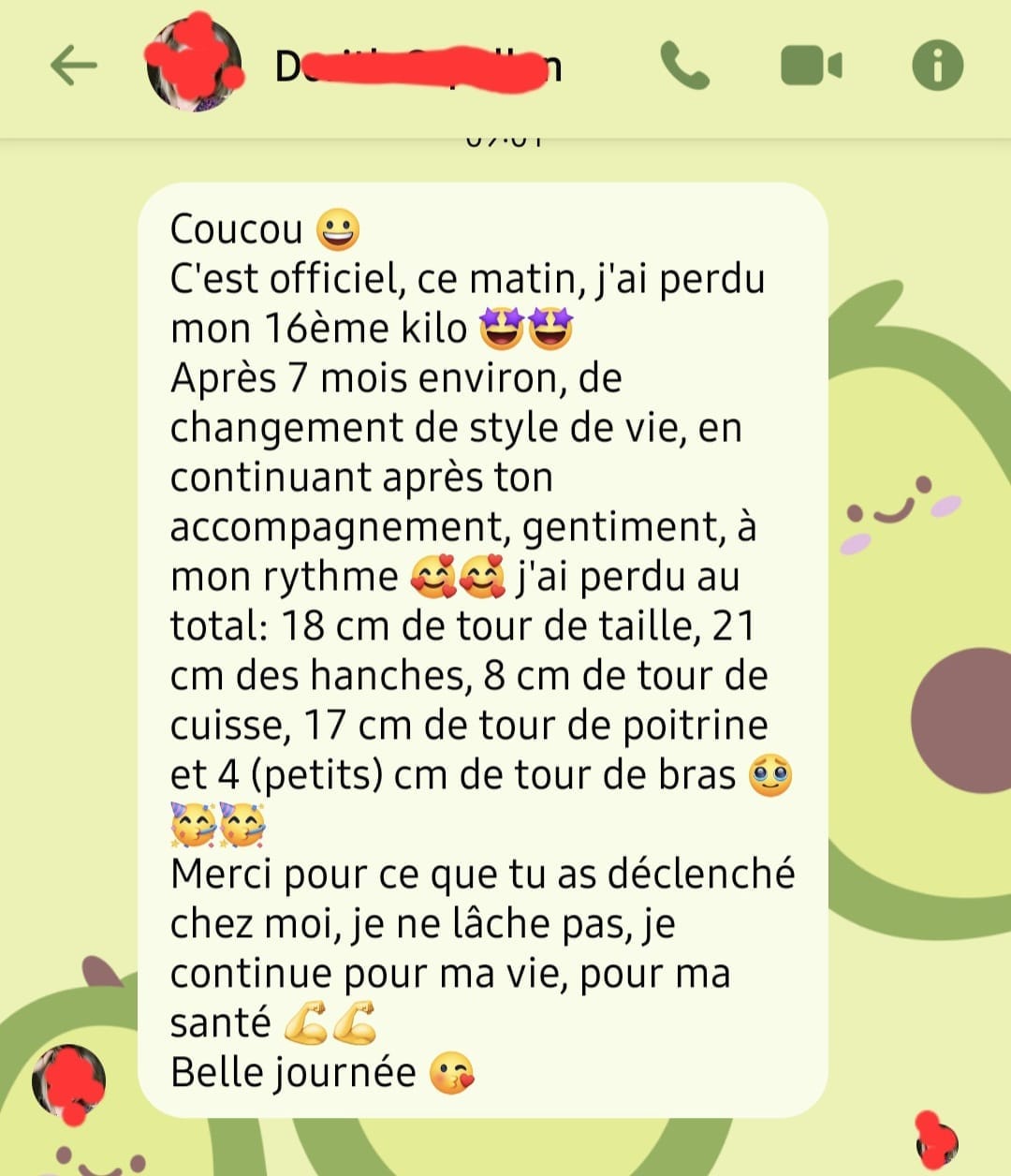 Témoignage VEGAFIT : 16 kilos perdus en 7 mois