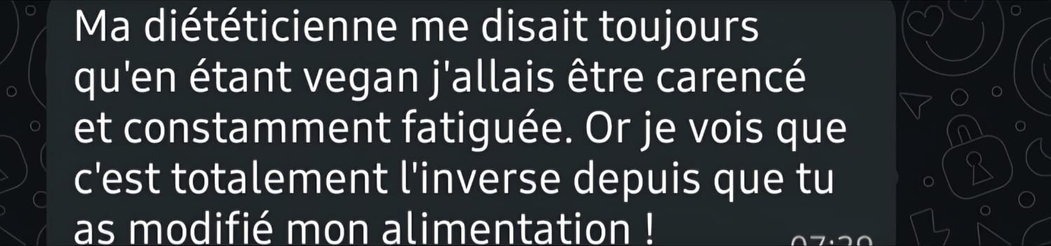 Témoignage VEGAFIT : vegan, ni carencée ni fatiguée