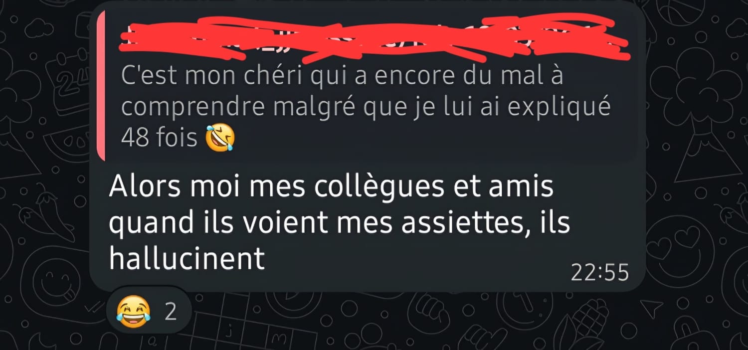 Témoignage VEGAFIT : des assiettes copieuses