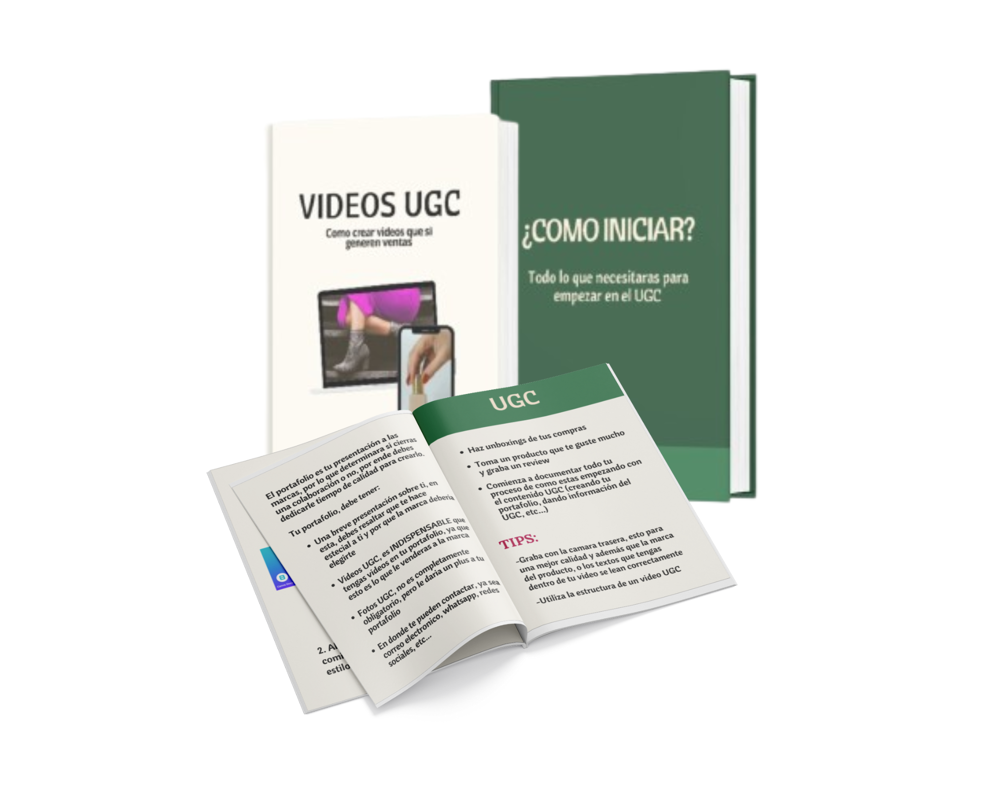 Conviértete en creador UGC