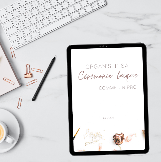 KIT d'Organisation de Cérémonie Laïque - 7€