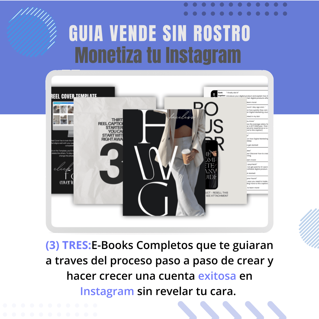 VENDE SIN MOSTRAR TU ROSTRO