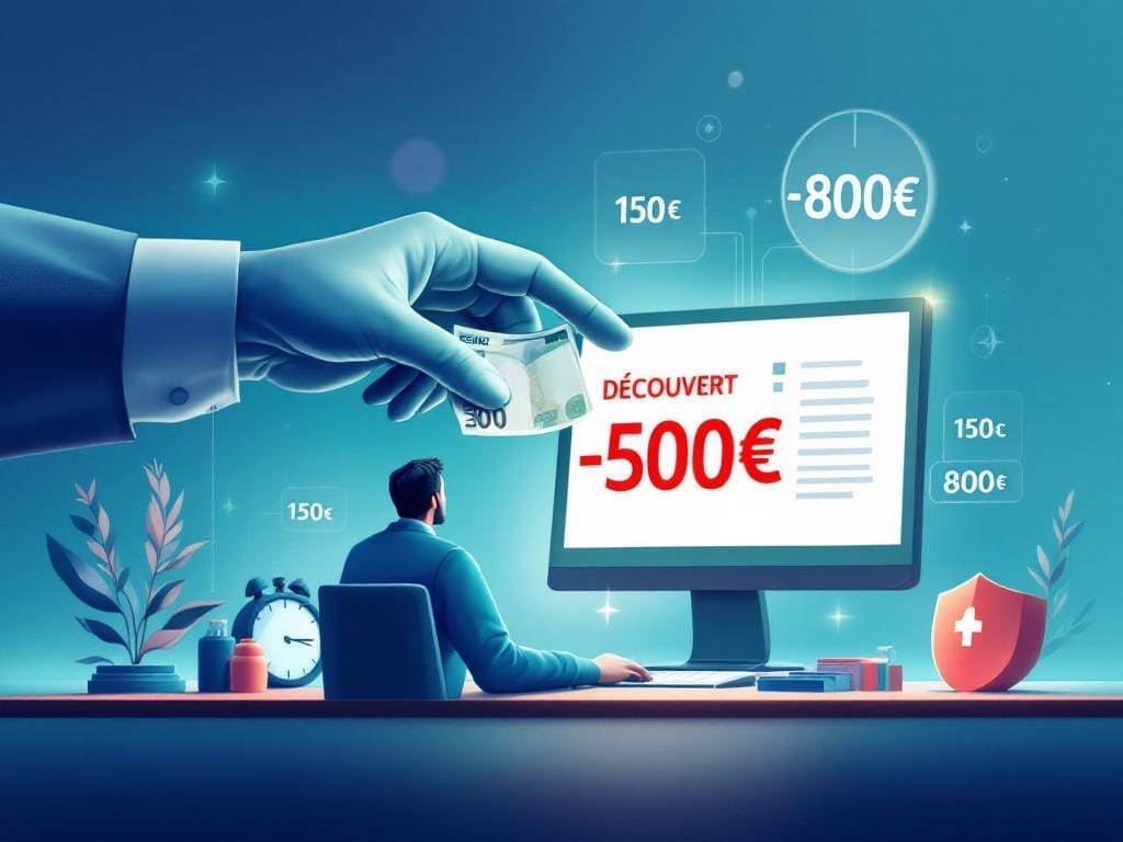 Aide d'urgence CAF pour découvert bancaire de 150 à 800 euros versée rapidement en cas de difficulté