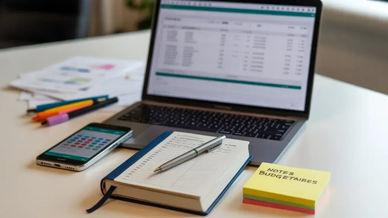 Outils budget familial : calculateur, template Excel, apps pour éviter découvert avec enfants parents