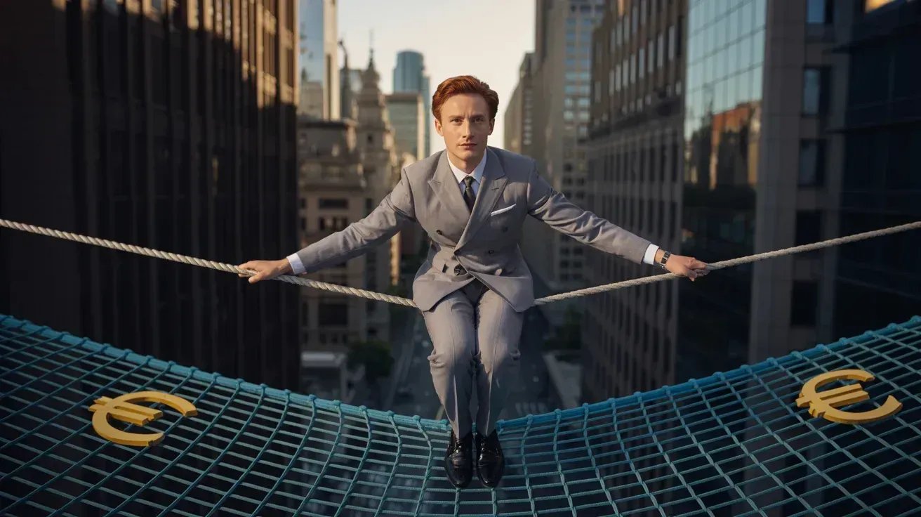 Illustration conceptuelle de l'autorisation de découvert comme filet de sécurité financier pour les particuliers