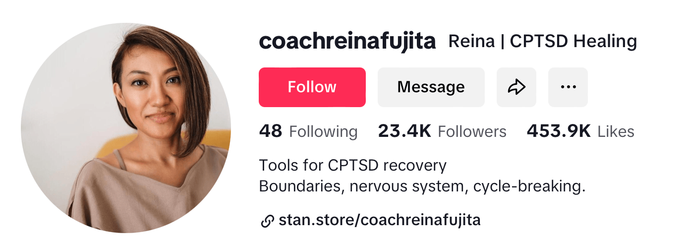 Coach Reina Fujita gained 20,000 followers from one TikTok post