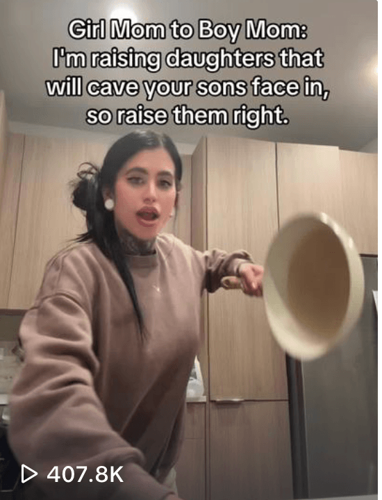 Ashley shares viral video results with 407K views and earnings from Facebook or TikTok content
