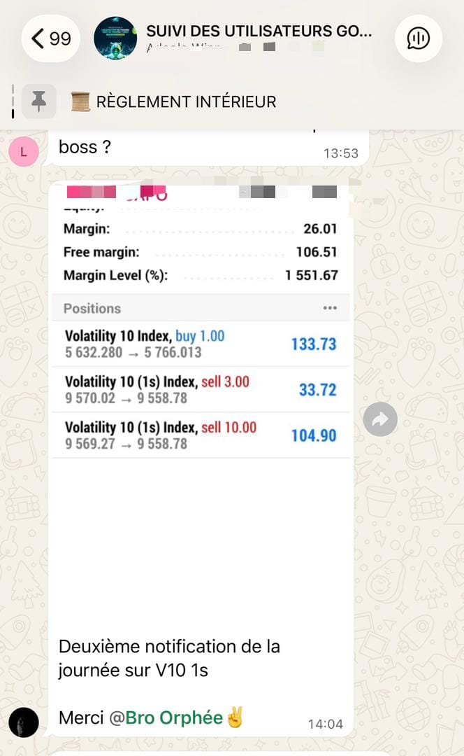 Preuve trade GOT