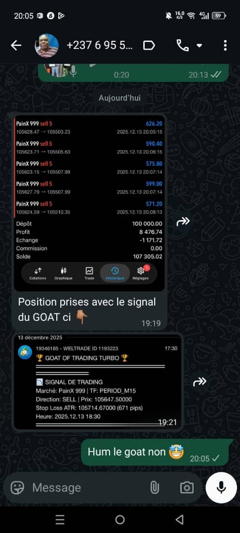 Preuve trade GOT