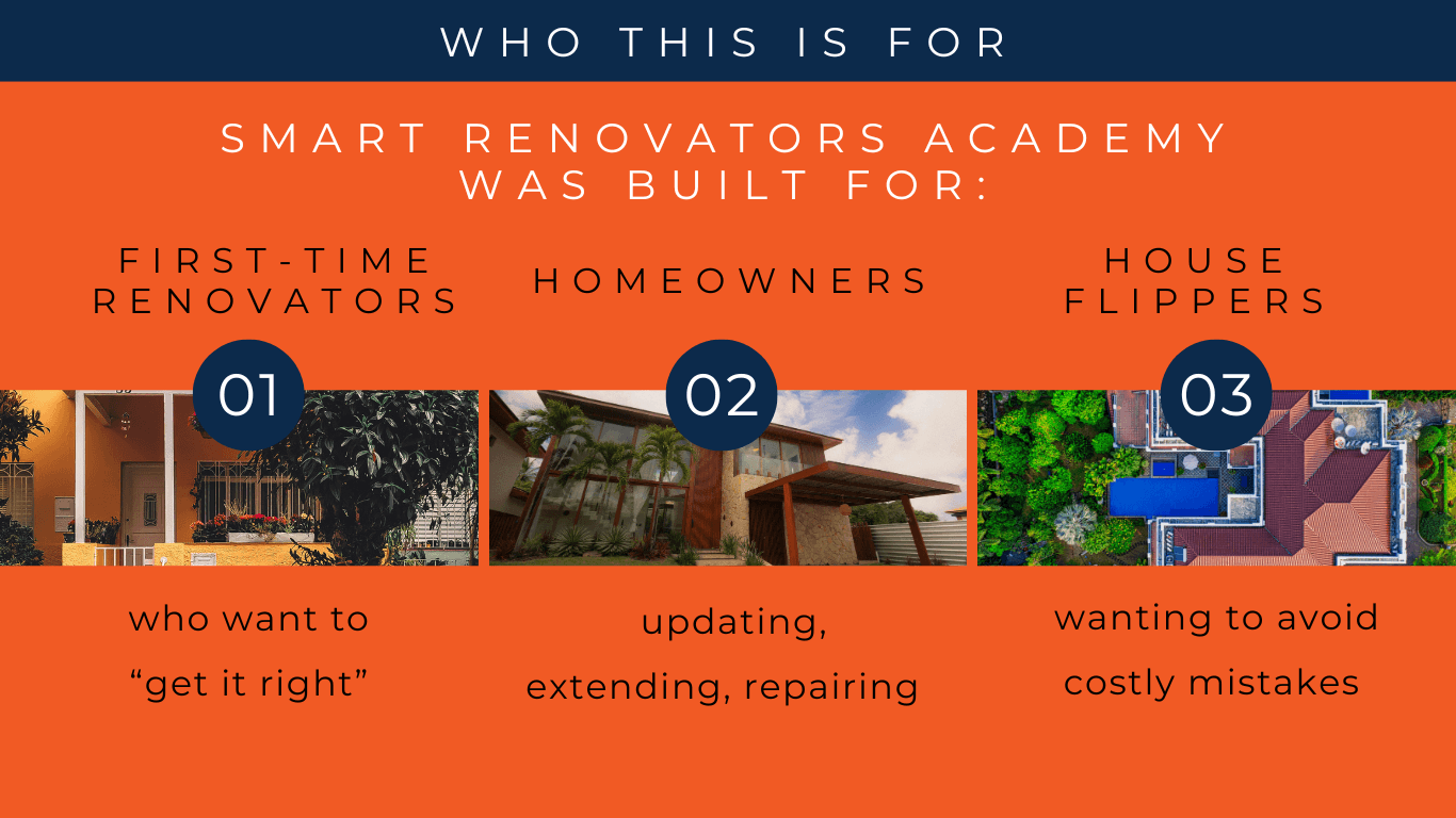 Join Smart Renovators Academy