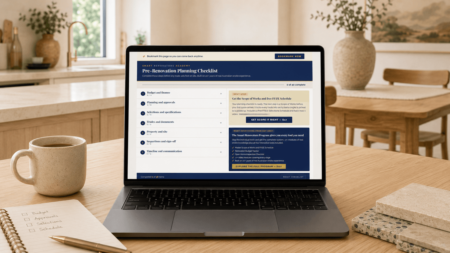Free Pre-Renovation Planning Checklist