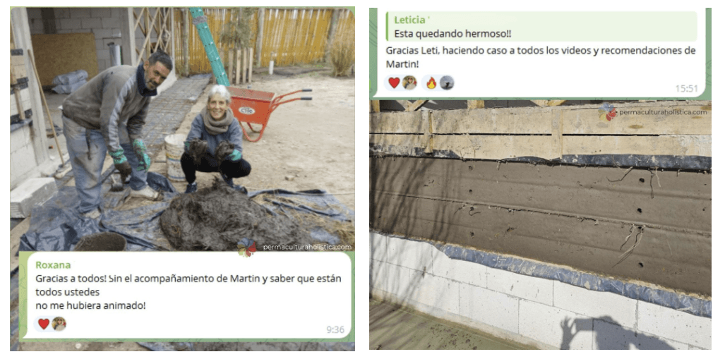 Roxana y la comunidad