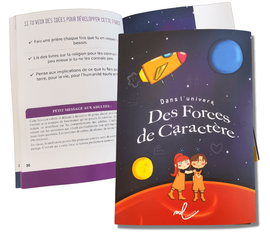 Livre "Dans l'univers des forces de caractère"