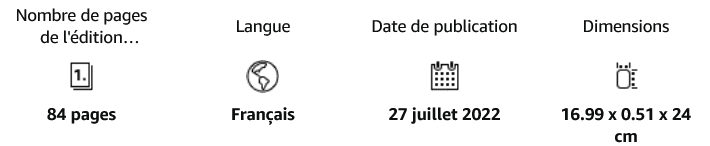 caractéristiques du livre