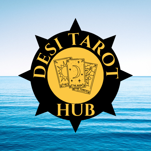 Desi Tarot Hub Logo - Tarot Card Reader Monica Mahtani India United Kingdom