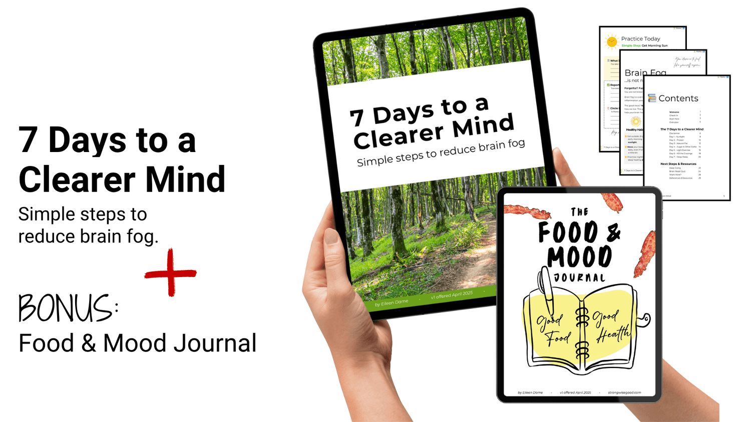 5 Brutal Truths about Brain Fog Simple Start Meal Plan Low Crab resource