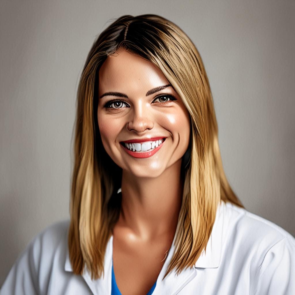 smiling nurse portrait