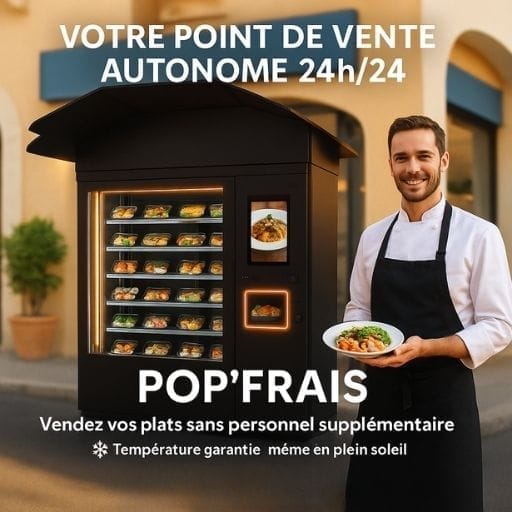 logo distributeur automatique POPFRAIS