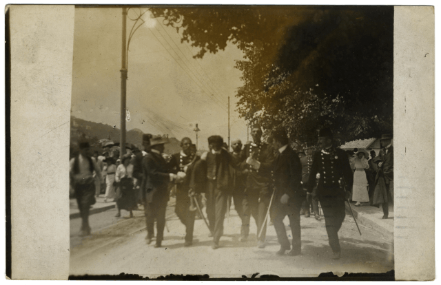 Gavrilo Princip taken into custody