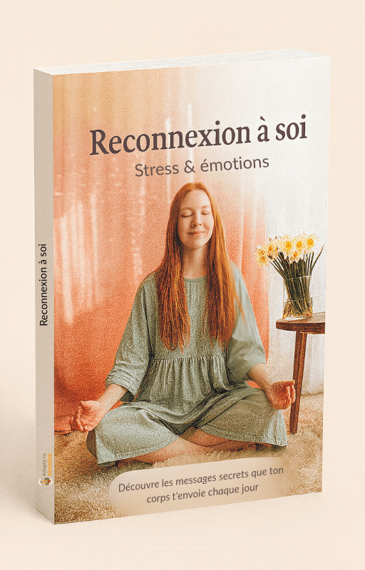 Carnet Reconnexion à soi – Stress & Émotions, outil d’introspection pour apaiser le stress et les émotions