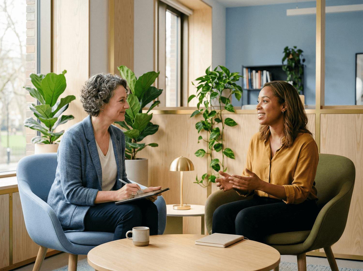 Séance de coaching professionnel pour accompagner une reconversion en Bretagne