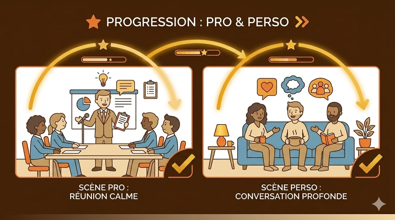 Résultats concrets transformer sa timidité — carrière relations sérénité confiance en soi