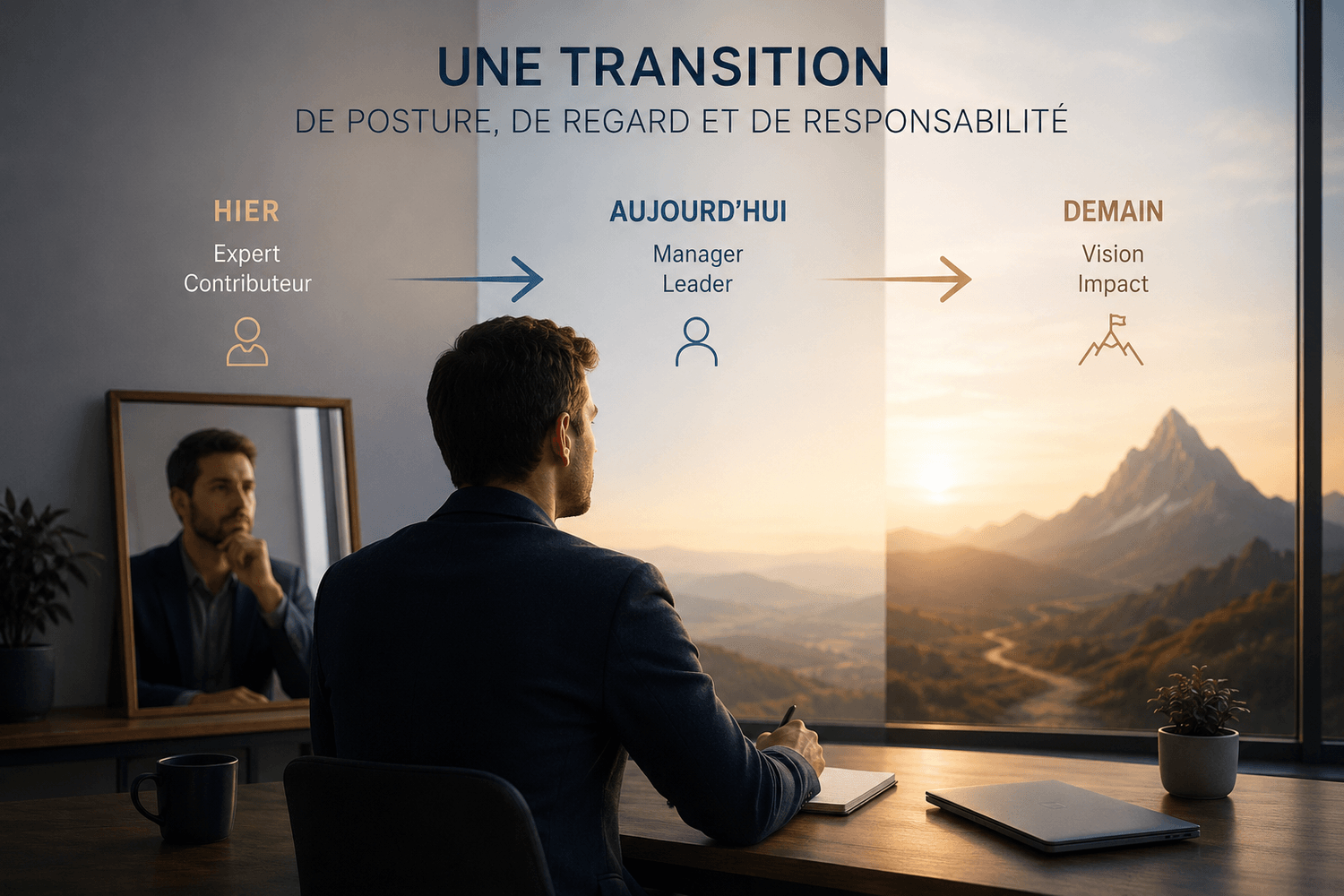 Transition de posture pour un nouveau manager