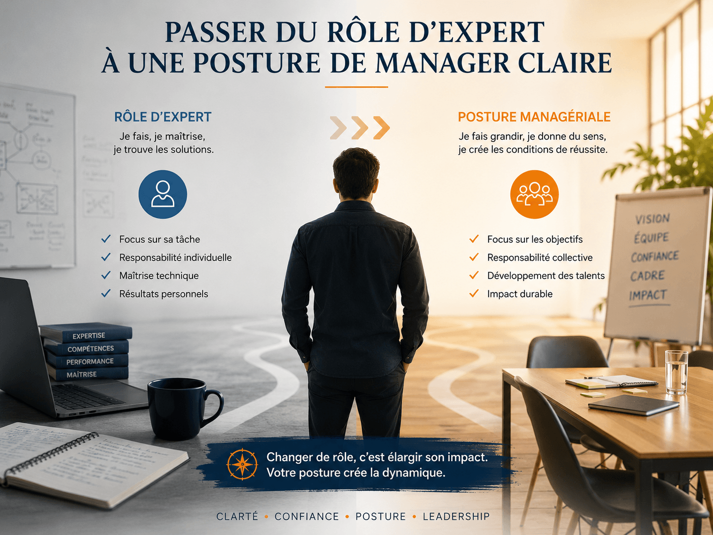 Posture du manager dans sa prise de fonction