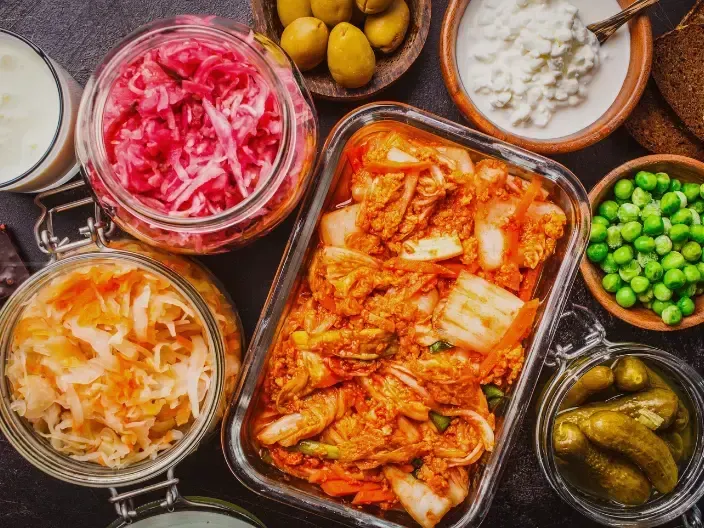 Fermented foods for gut health