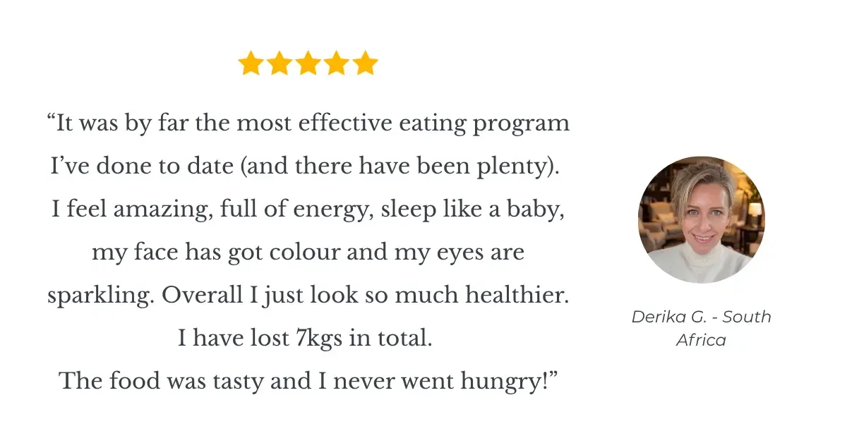 review from gut rom 28 day gut reset participant 