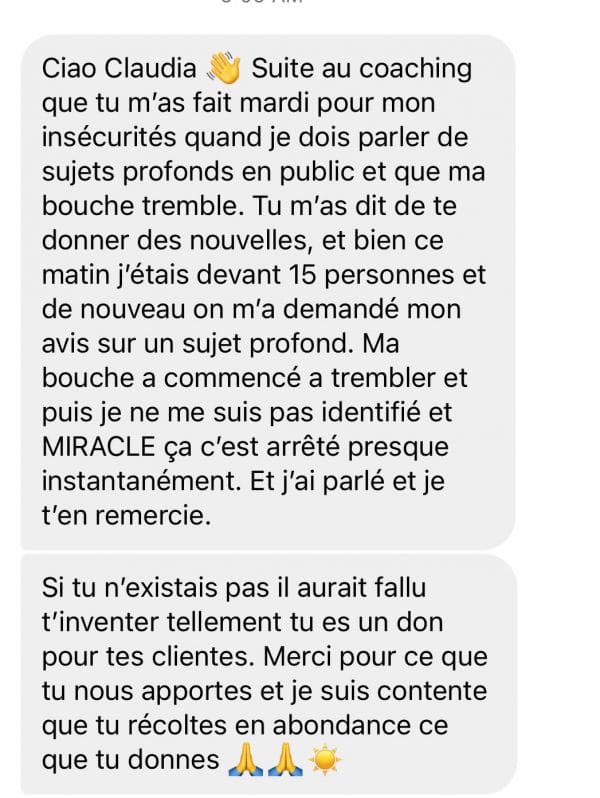 Témoignage participante HOME