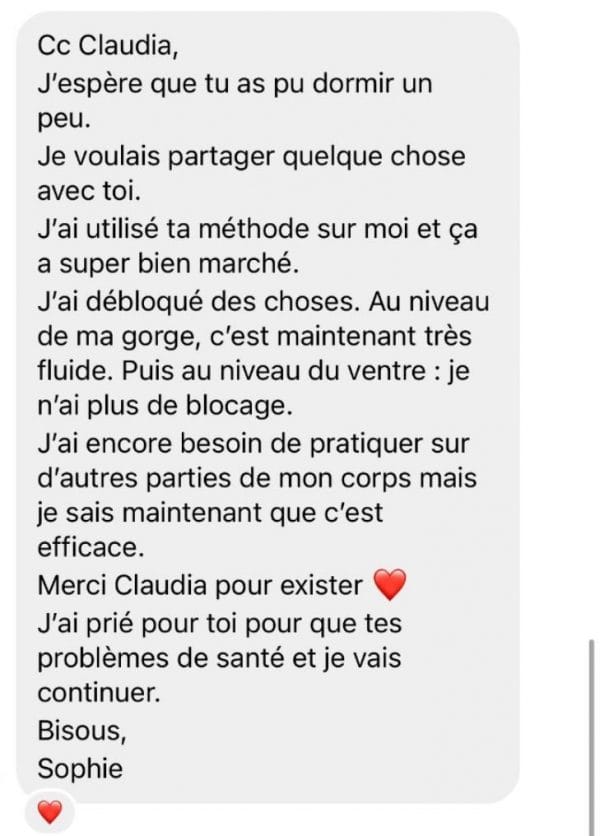 Témoignage participante HOME