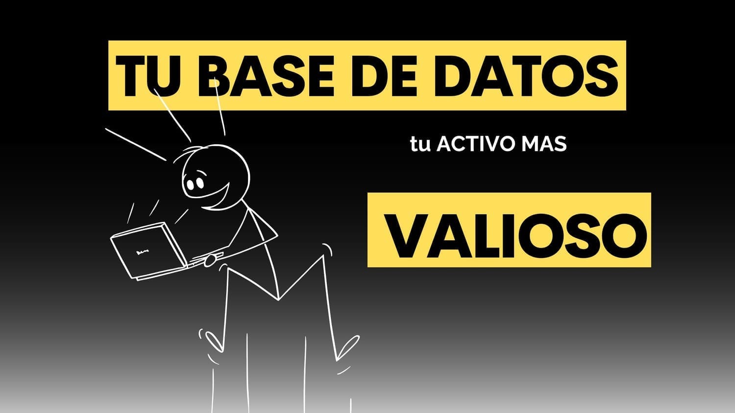 Ilustración de funnel digital – Tu base de datos, el activo más valioso – Karo Digital
