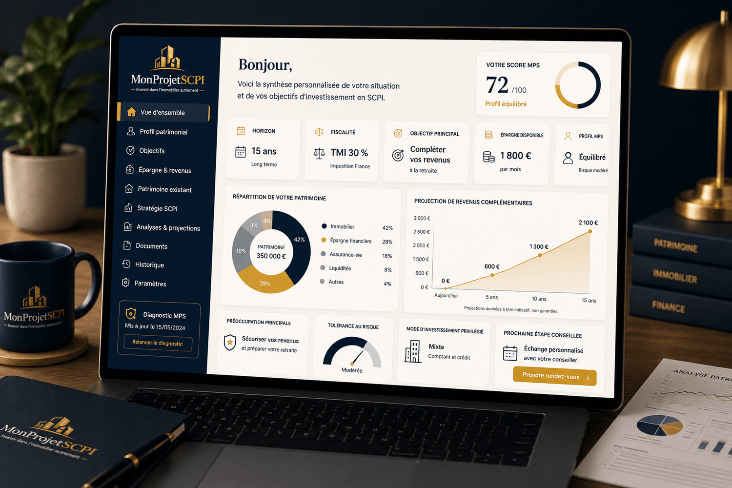 Diagnostic MPS pour analyser une situation patrimoniale