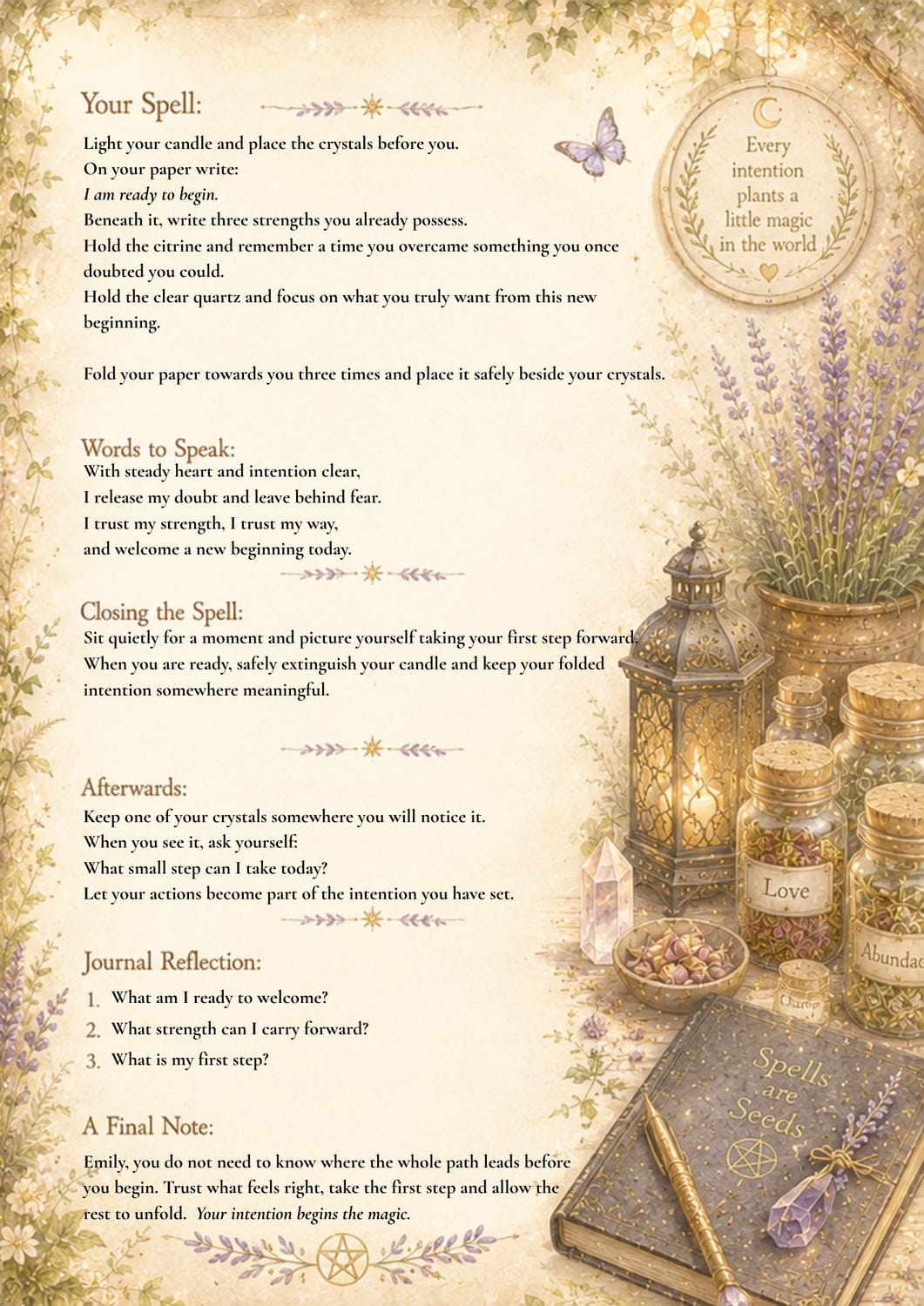 Lush Wellness Planners printable spiritual journals and resources